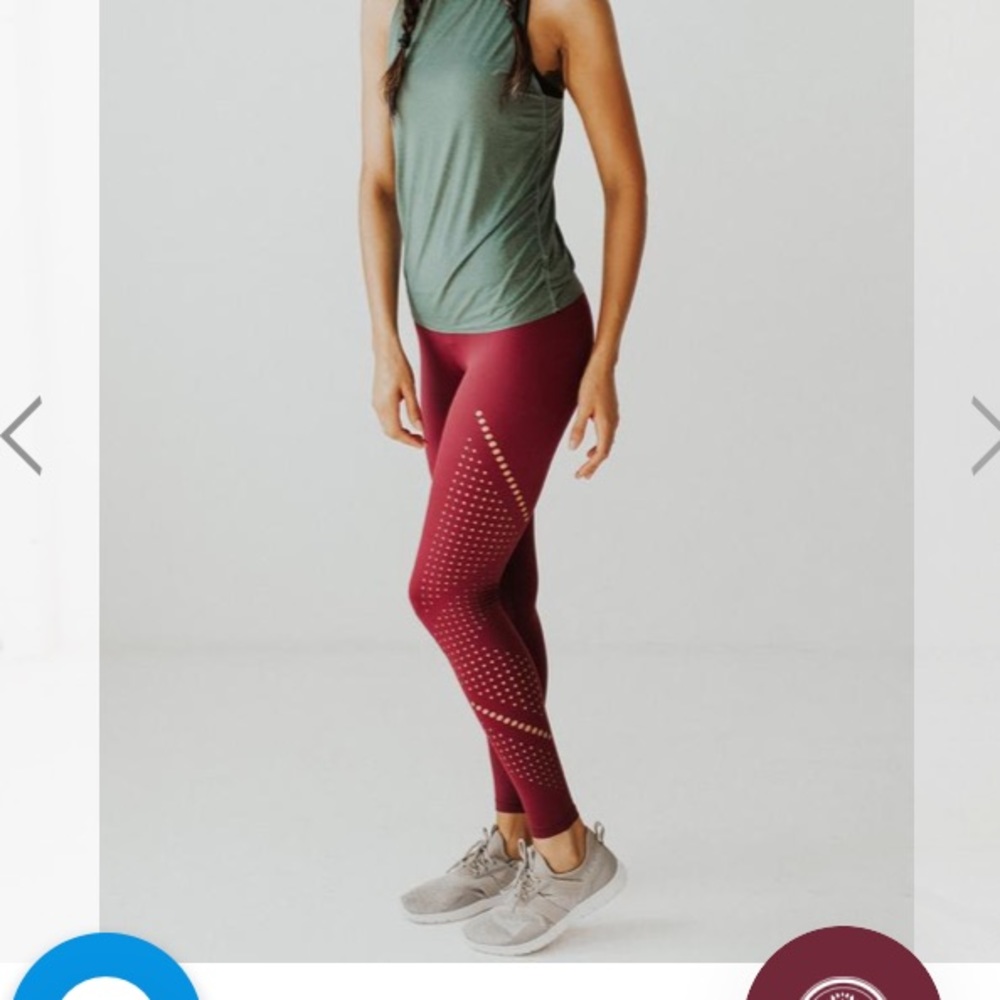 Senita Laser Cut leggings